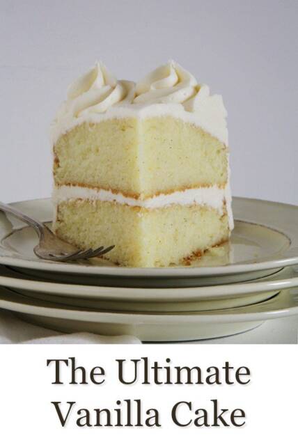 Ultimate Vanilla Cake Recipe 