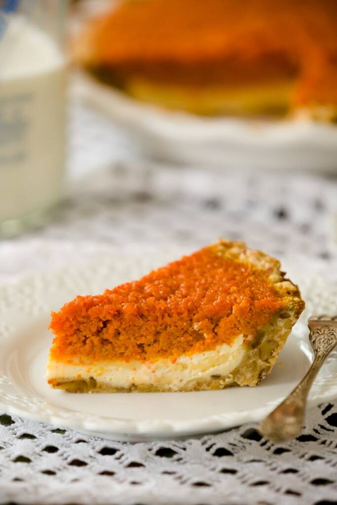 Showstopper Carrot Pie with Pecan Brown Sugar Crust | Cupcake Project